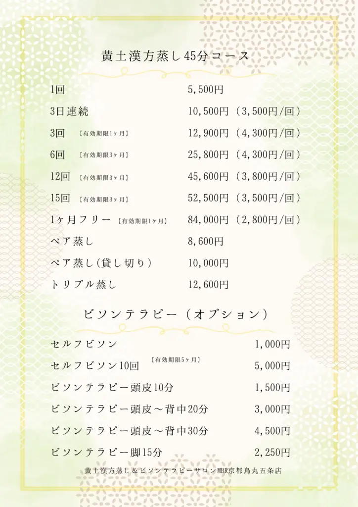 メニューの画像